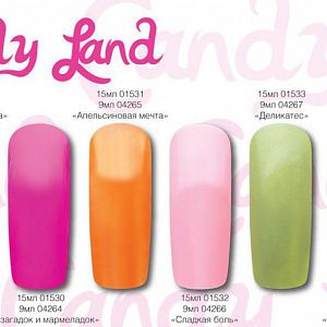 Candy Land - новая коллекция гелей-лаков Gelish