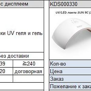 Светодиодная LED лампа SUN 9S и SUN 9C (24W)