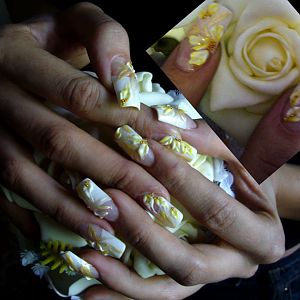 Ногти на свадьбу :)