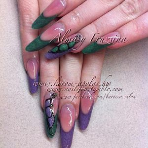 Green & Lilac