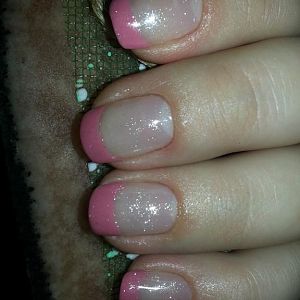 Shellac CND Rose Bud.