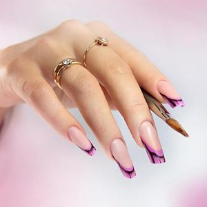 Все работы выполнены гелями и акрилами Alex Nails