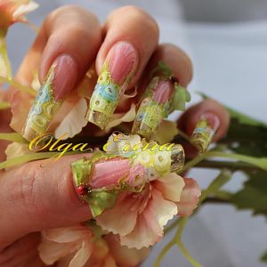 PIMG 3079"Цветочная фантазия" журнал Nailure 3/2014