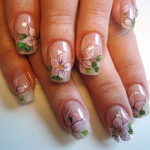 розовые цветульки