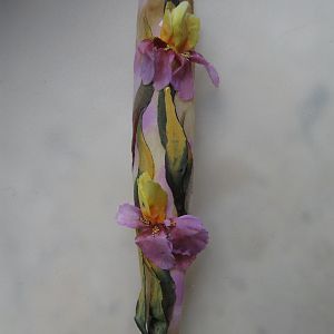 Акрил цветы ирисы