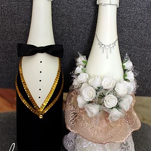 Свадебное шампанское "Жених и невеста"