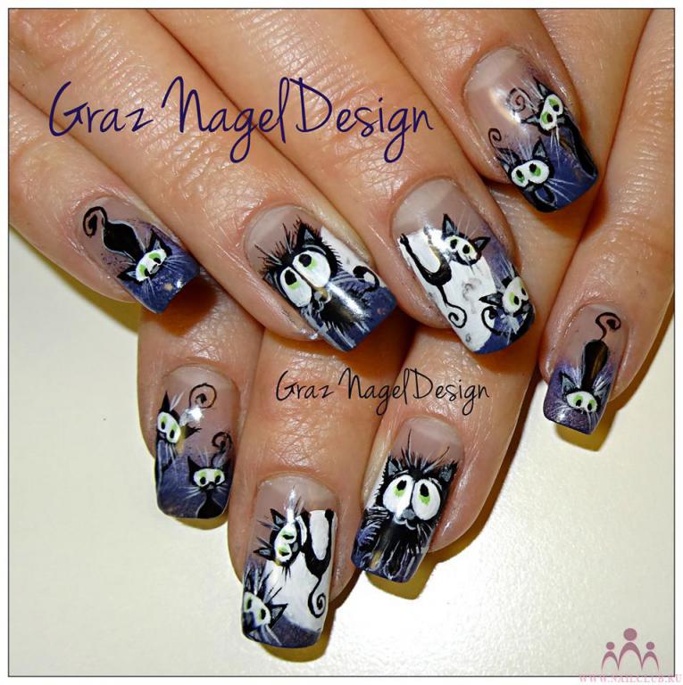 Натуральные ногти модели под лаком
Graz Nageldesign ©