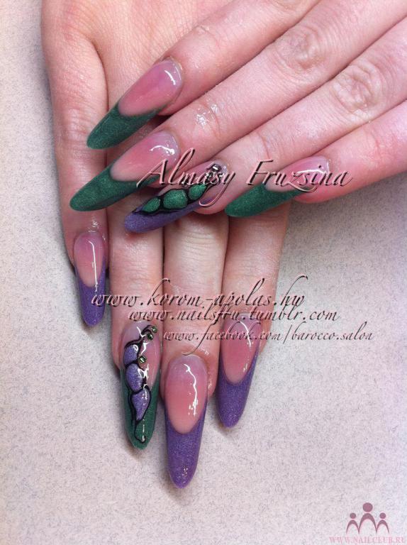 Green & Lilac