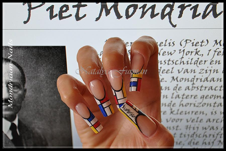 Mondriaan-Nails