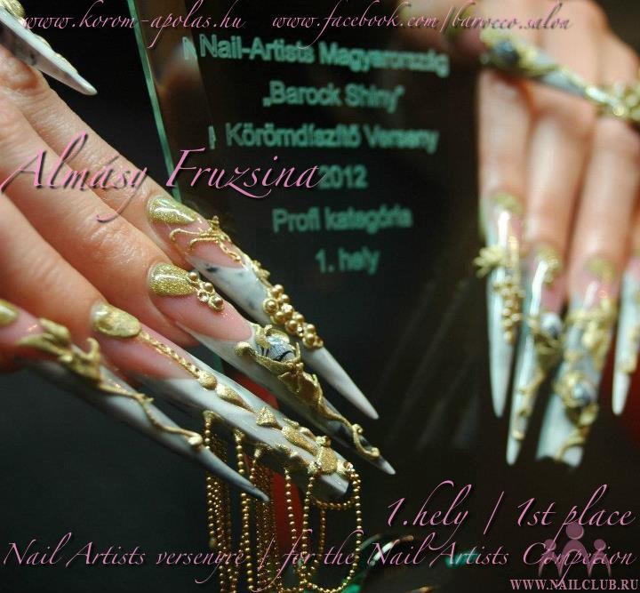 Nail Artist Hungary Competion - 1st Place