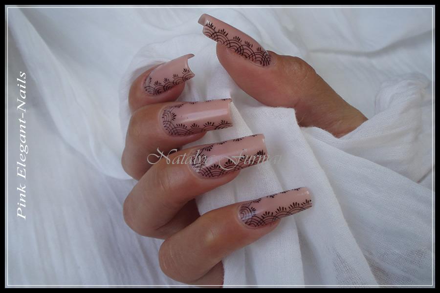 Pink Elegant-Nails