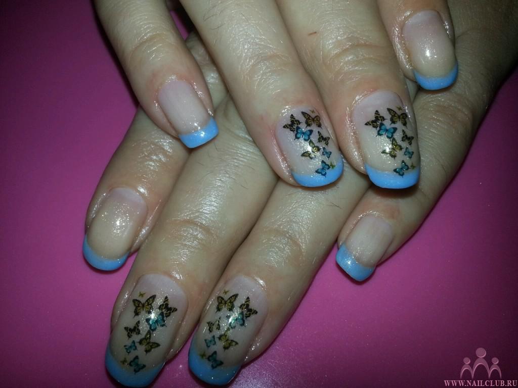 Shellac CND Azure Wish,фотодизайн.